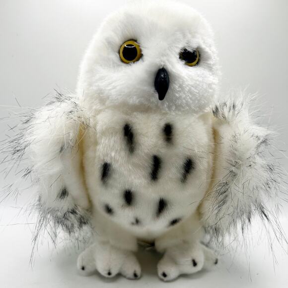 DOUGLAS Cuddle Toy Wizard Snowy Owl Stuffed Animal Plush EUC - Picture 1 of 6